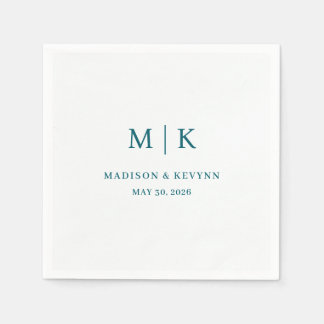 Minimal and Chic | Wedding Napkins
