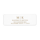 Minimal and Chic | Wedding Return Address Label