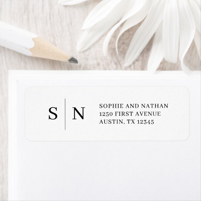 Minimal and Chic | White and Black Wedding (Insitu)