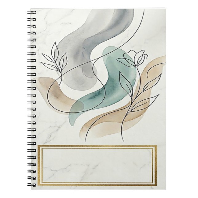 minimal art notebook (Front)