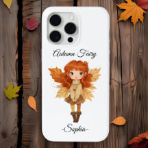 Minimal Autumn Fairy – Personalized 