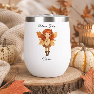 Minimal Autumn Fairy – Personalized Thanksgiving 