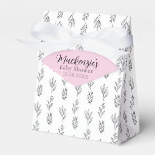 Minimal Baby Shower Favour Box