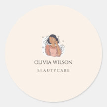 Minimal Beauty Care Sticker