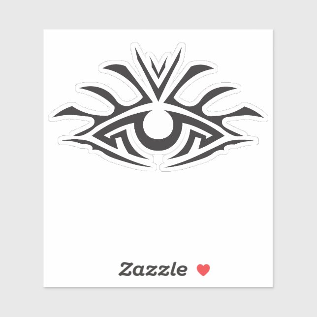 Minimal Black Ink Tattoo Style Artwork (Sheet)