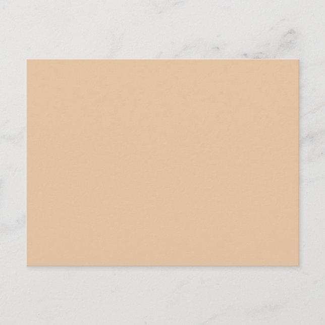 Minimal Blank Color  Postcard (Front)