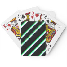 Minimal Blue Green Black Stripe Japanese Text