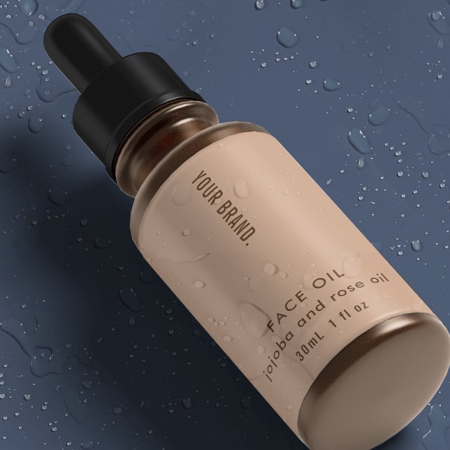 Minimal Boho 1oz 30ml Cosmetic Bottle Waterproof (Creator Uploaded)