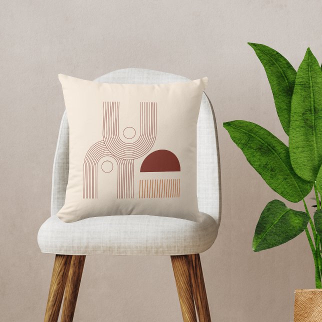 Minimal Boho Bohokissen Decor Throw Pillow (Creator Uploaded)