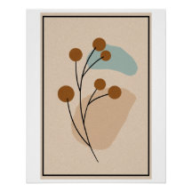 Minimal Botanical Abstract Nature Aesthetic