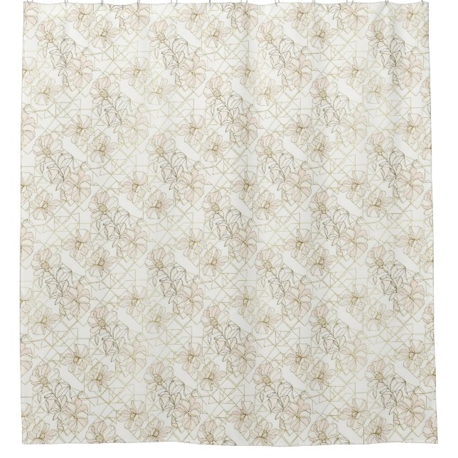 Minimal Botanical Line Art Pattern (1) (Front)