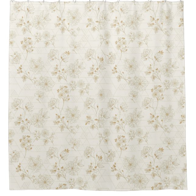 Minimal Botanical Line Art Pattern (2) (Front)