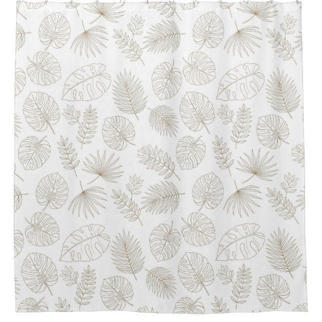 Minimal Botanical Line Art Pattern (5) (Front)