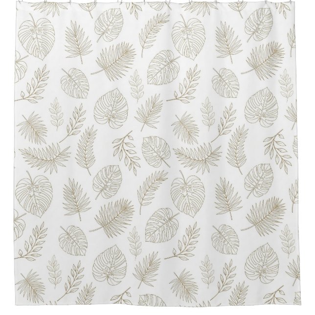 Minimal Botanical Line Art Pattern (6) (Front)