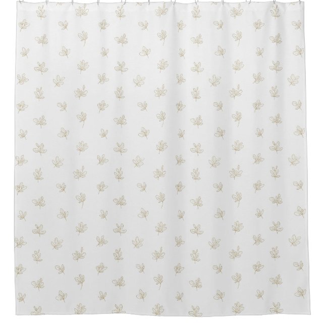 Minimal Botanical Line Art Pattern (7) (Front)