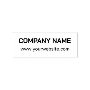 Minimal Business Name Stamp