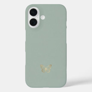 Minimal Butterfly Silhouette iPhone Case