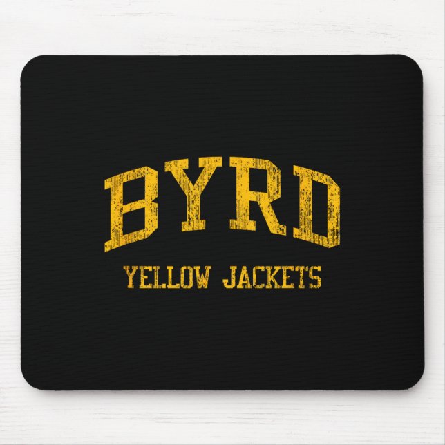 Minimal Byrd High School Hs Shreveport Mouse Pad (Front)