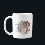 Minimal Calligraphy Photo Birthday Daughter-in-law Coffee Mug<br><div class="desc">This birthday design for a nephew features expressive calligraphy paired with clean, modern typography that highlights love, celebration, and heartfelt birthday wishes. The flowing script and bold lettering are thoughtfully arranged beside a circular photo frame, allowing a personal photograph of the nephew to blend naturally with the text. Delicate decorative...</div>