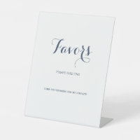 Minimal Calligraphy Script Favor Please Take One