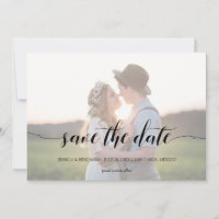 Minimal Calligraphy Script Wedding Faded Photo
