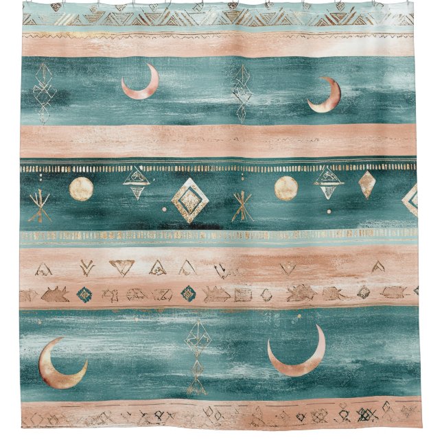 Minimal Celestial Stripe in Earth Tones (Front)