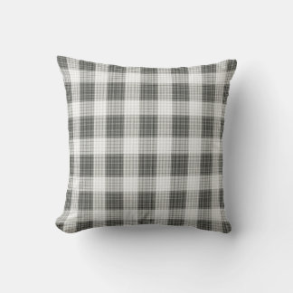 Minimal check pattern pillow cushion