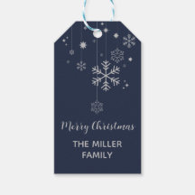 Minimal Christmas design with snowflakes 