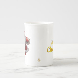 Minimal Christmas Mug   Line Art Tree   KaliraArts
