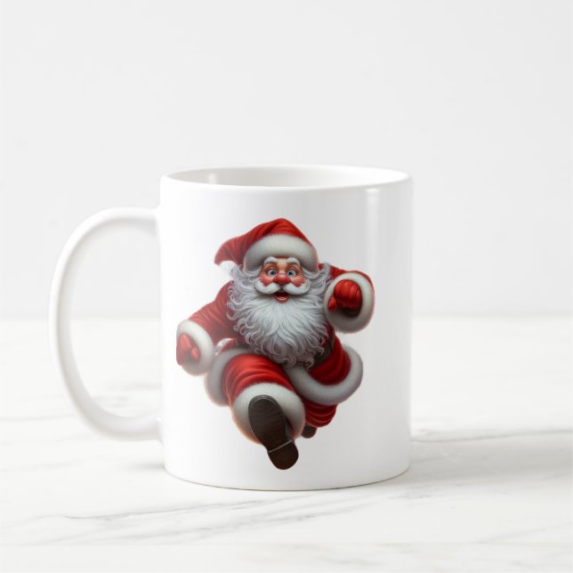 Minimal Christmas Mug | Line Art Tree | KaliraArts (Gauche)
