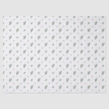 Minimal Christmas Pattern, Pine, Berries