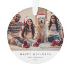 Minimal Christmas Photo | Modern Family Portrait