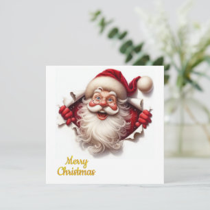 Minimal Christmas Postcard Line Art KalirARTS