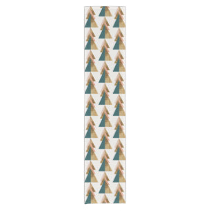 Minimal Christmas Tree Short Table Runner