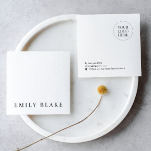 Minimal Classic Business Square Business Card
