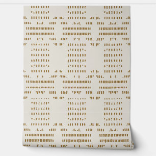 Minimal Coastal Abstract mudcloth boho rustic  Wallpaper