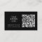 Minimal Custom Company Logo QR Code Basic Black
