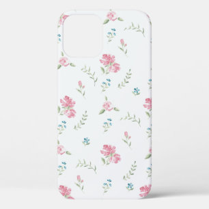 Minimal Custom Floral Photo iPhone 12 Case