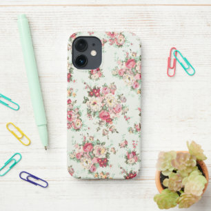 Minimal Custom Floral Photo iPhone 12 Mini Case