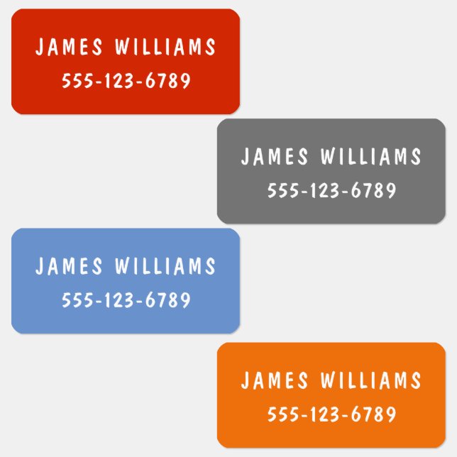 Minimal Custom Modern Personalized Name Clothing (Group)