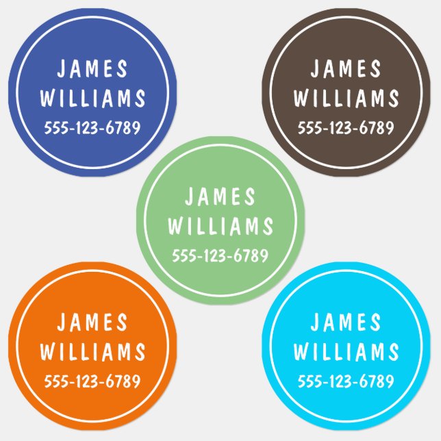 Minimal Custom Modern Personalized Name Clothing (Group)