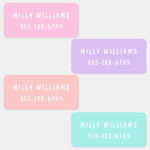 Minimal Custom Modern Personalized Name Clothing