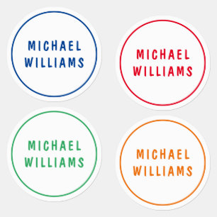 Minimal Custom Personalized Boy Name Iron On