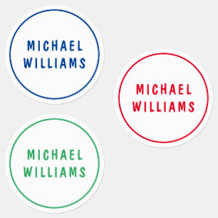 Minimal Custom Personalized Boy Name Set