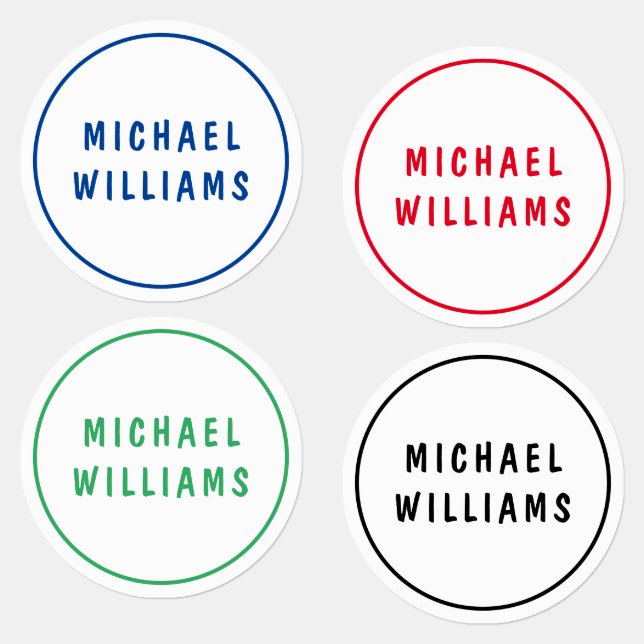 Minimal Custom Personalized Name (Group)