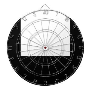 Minimal Design Black Frame Dart Board