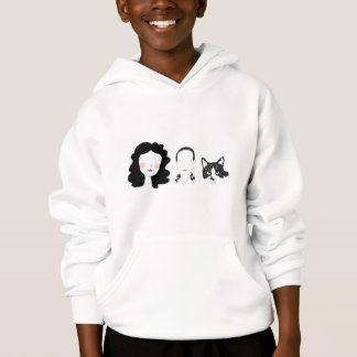 Minimal design Kids' Pullover Hoodie