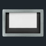 Minimal Design - Rectangular Belt Buckle<br><div class="desc">Minimal and minimalist. You can easily add image or change background colour by clicking the customize button.</div>