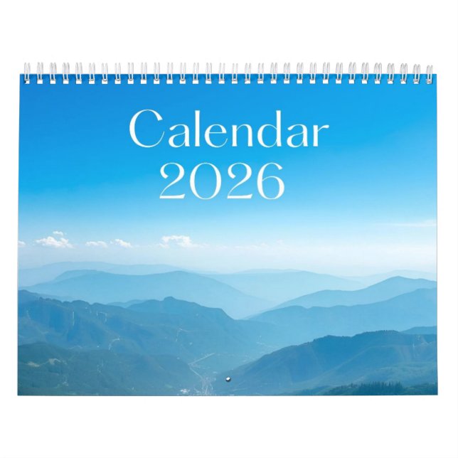 Minimal Desk Calendar for Calm Planning 2026 (Cover)