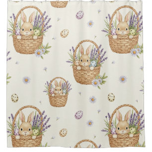 Minimal Easter Bunny Pastel Spring Pattern (4)